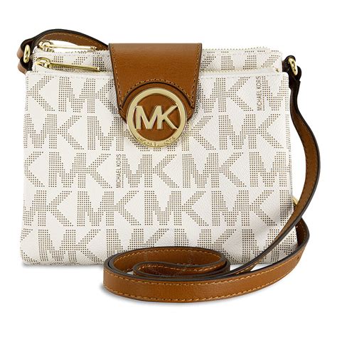 michael kors small vanilla crossbody